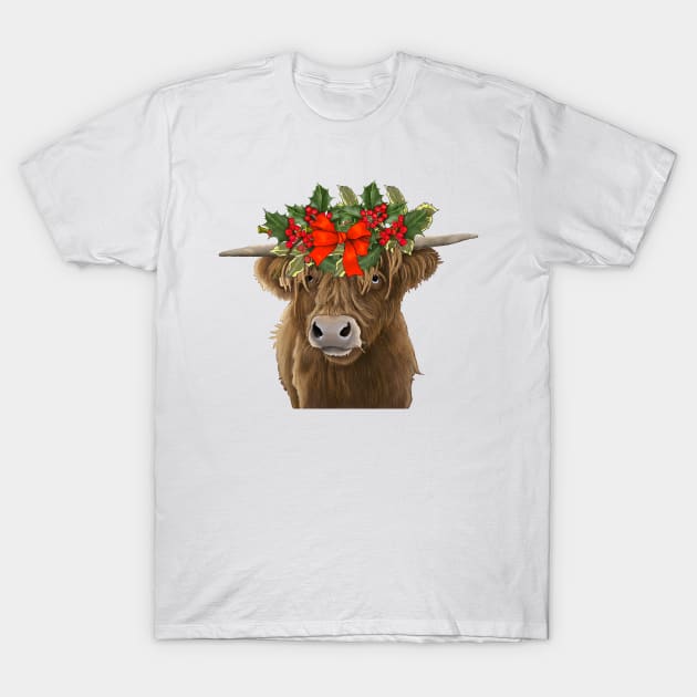 Merry Christmoos T-Shirt by Julie Townsend Studio